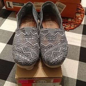 Denim Crochet Toms